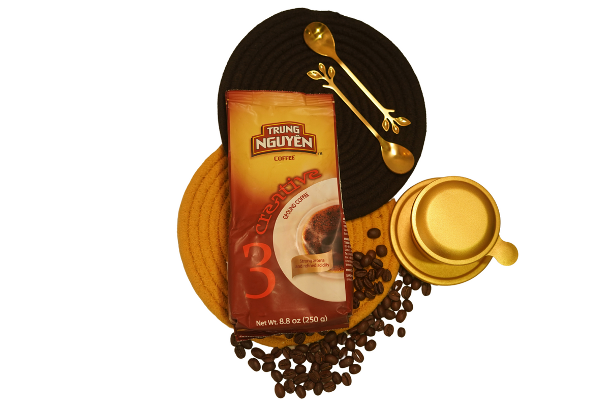 Trung Nguyen Coffee Creative 3 Vietnamese Ground Coffee, Sang Tao 3