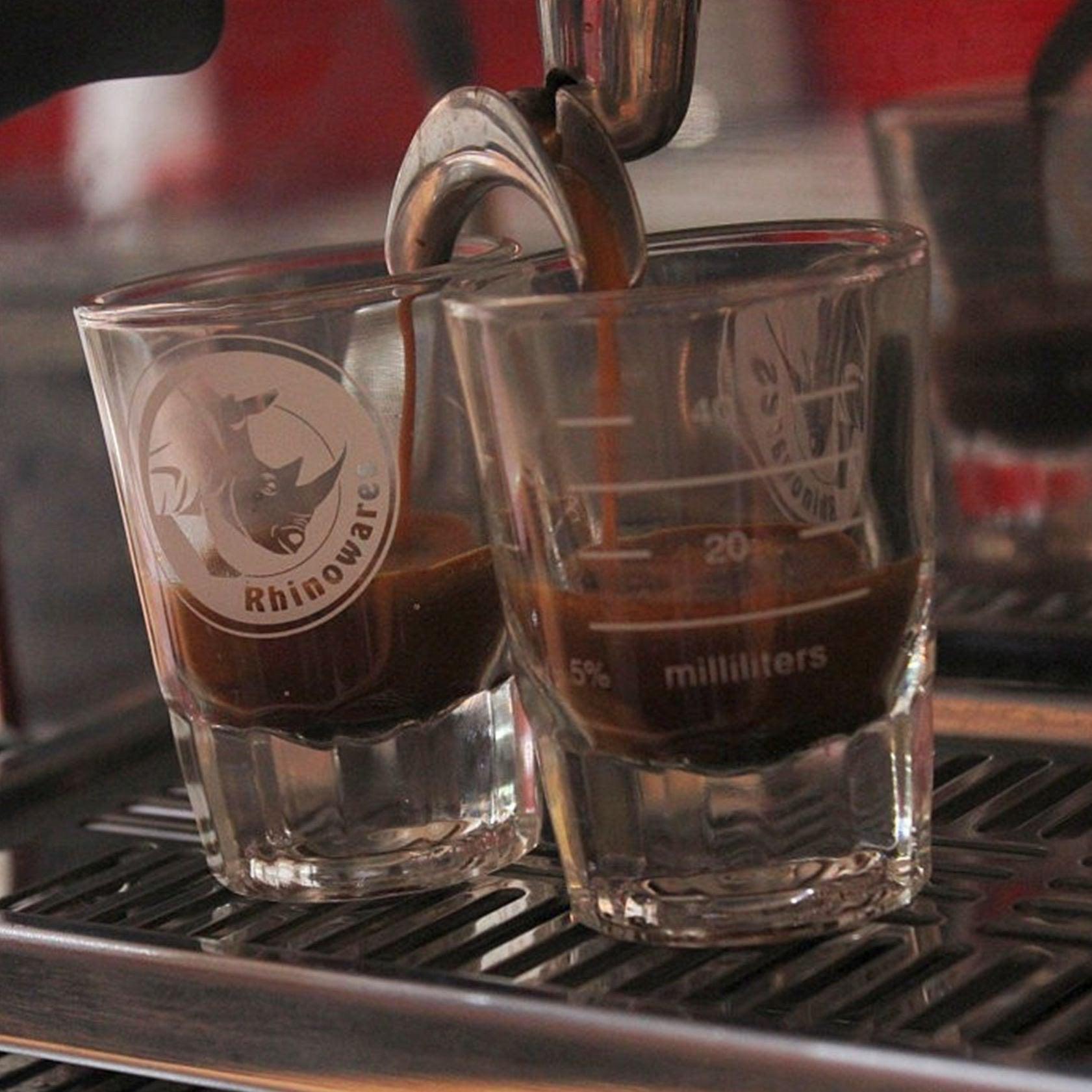 Rhino Espresso Shotglass 2oz/60ml