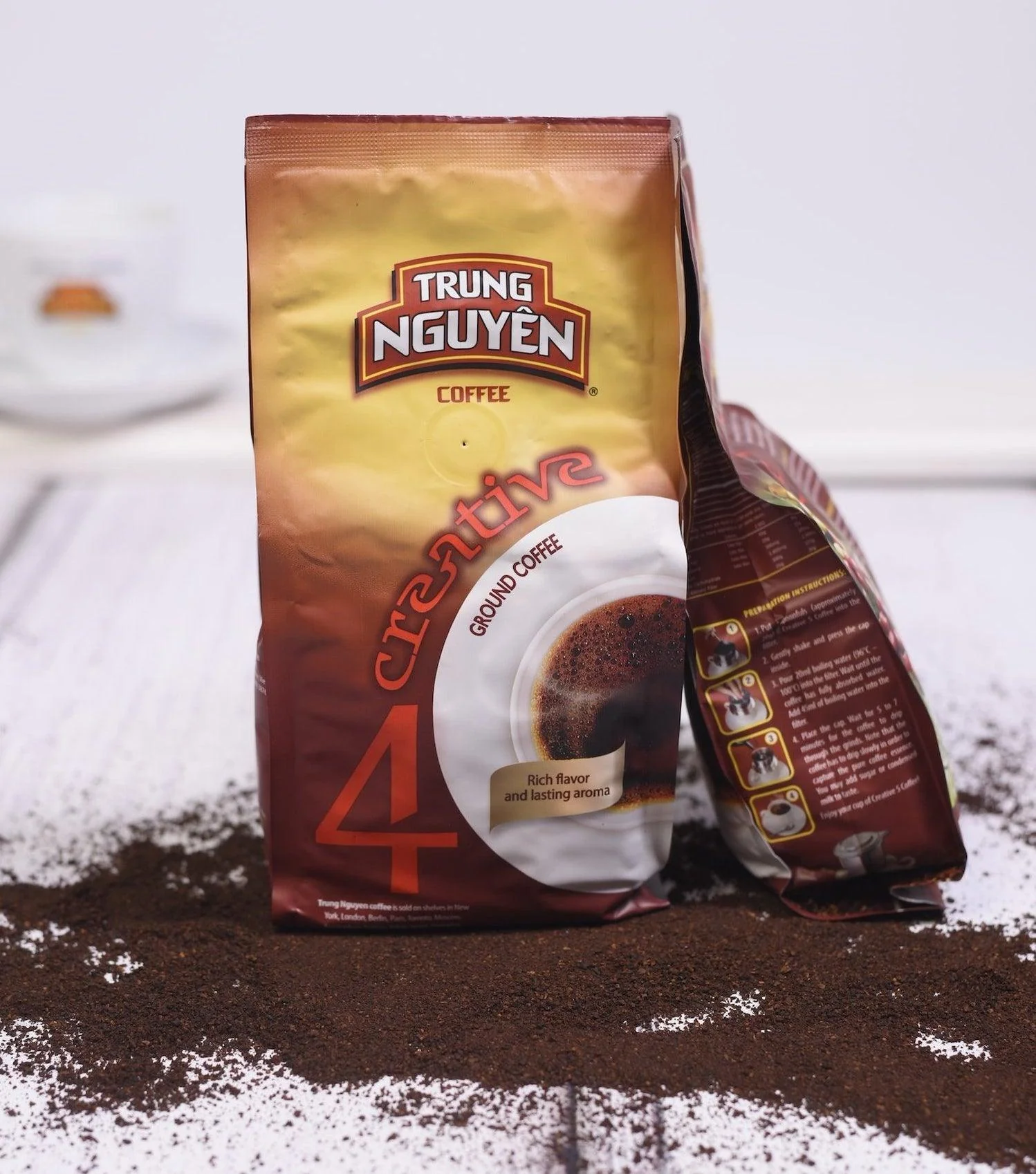 Trung Nguyen Coffee | Creative 4 250 GM Ground Coffee - Image 3