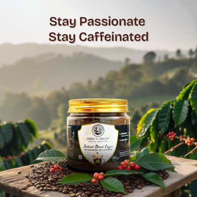 Pure Instant Black Coffee – 90GM & 50 GM Jar | Rich, Bold & Smooth | Classic Roast | Premium Instant Coffee for Quick & Easy Brewing