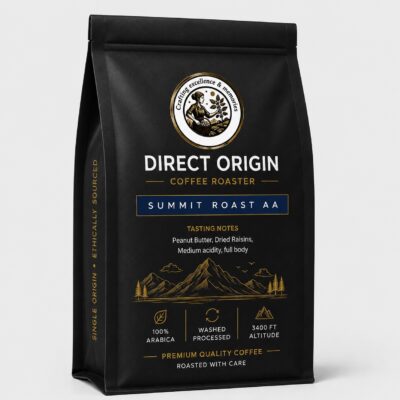 Summit Roast Full Throttle - Premium Arabica Plantation AA Coffee Bean | Whole Roasted Coffee