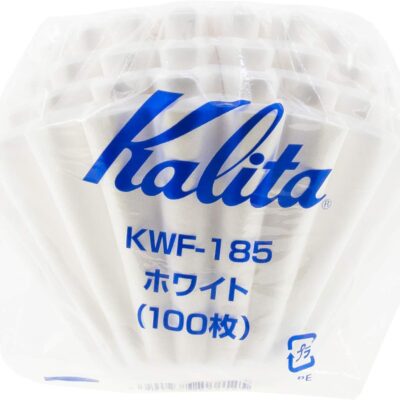 Kalita 22212 KWF-185 Wave 185 (100P) Paper Filter, Size, White
