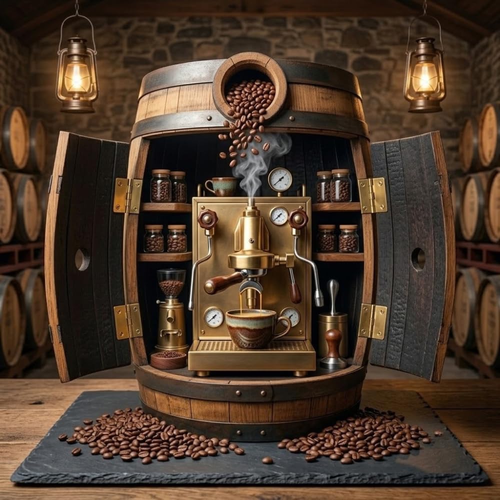 Direct Origin Whiskey Barrel Aged ESPRESSO Coffee – Premium Arabica Coffee, Rich & Smooth 100G - Image 3